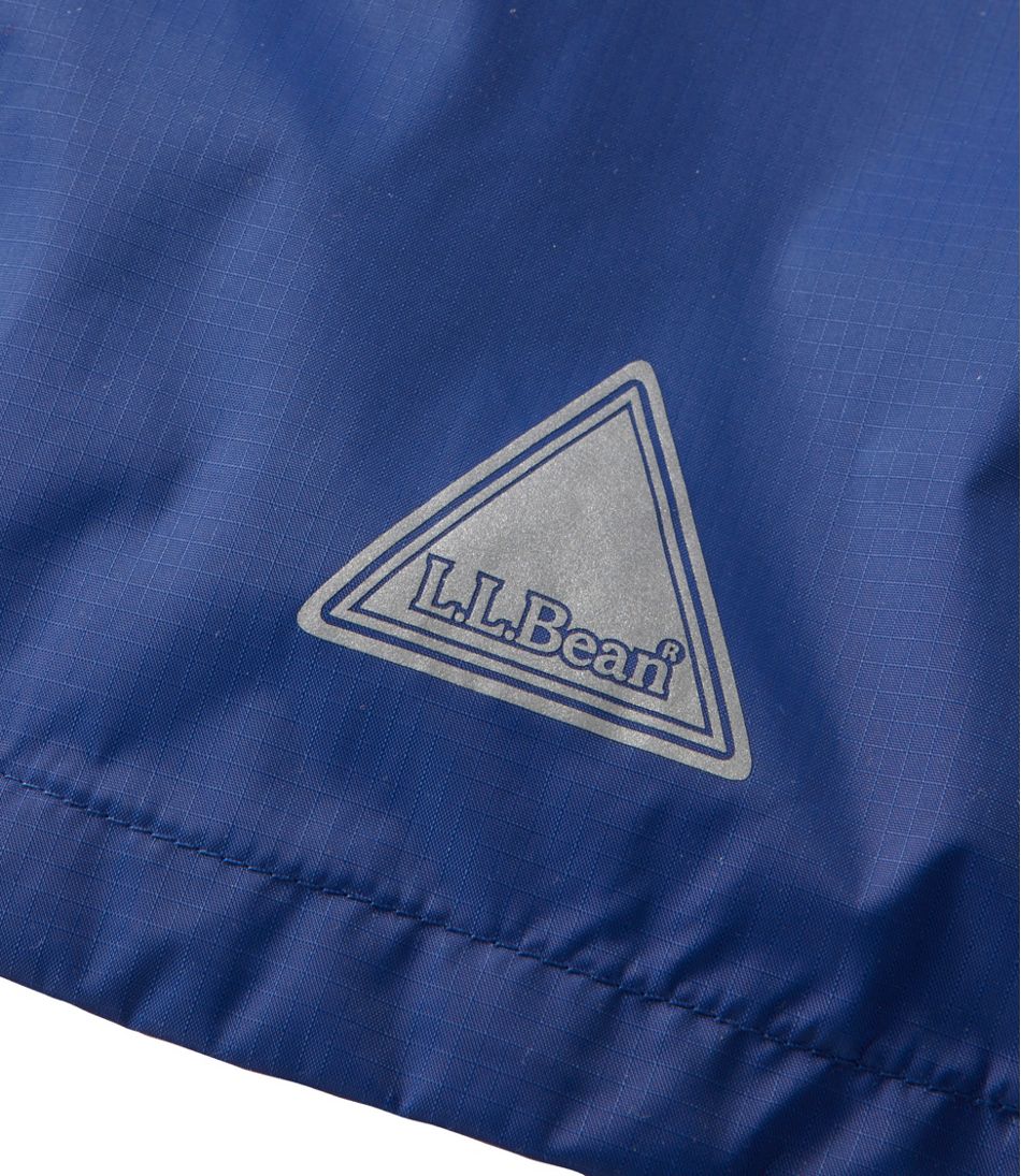 L.L.BeanKids' Wind and Rain Jacket, Reflective Zipper