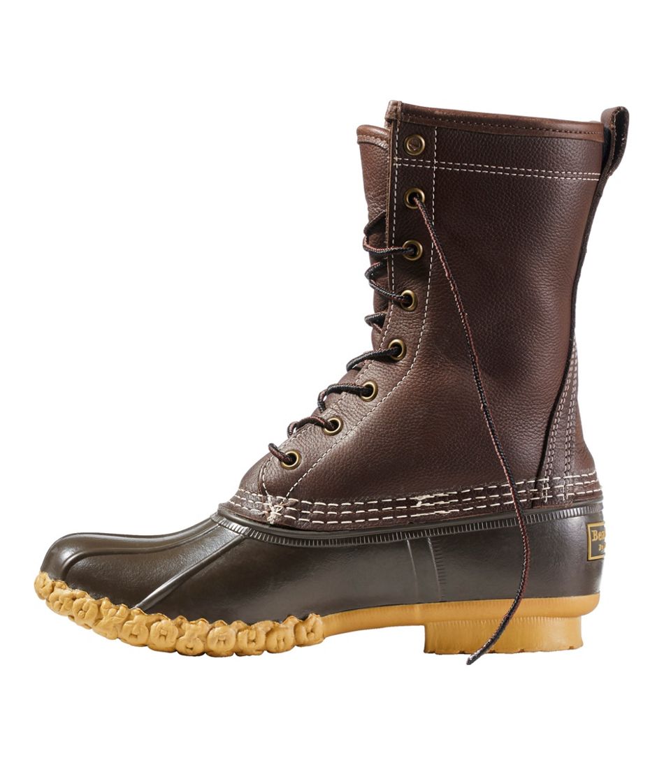 L.L.BeanWomen's Shearling Lined Bean Boots, 10 Inch
