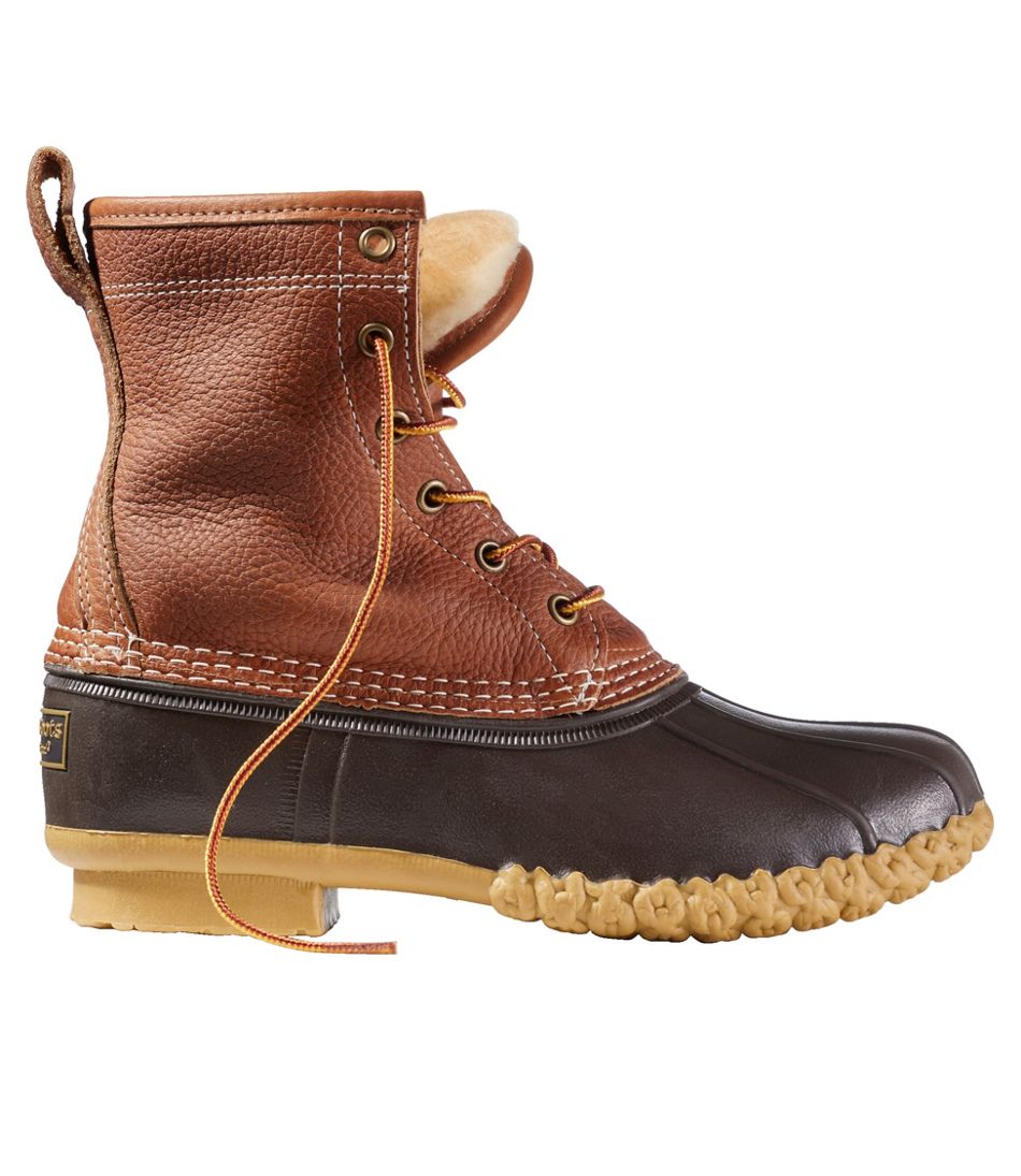 L.L.BeanWomen's Bean Boots, 8" Shearling-Lined Insulated