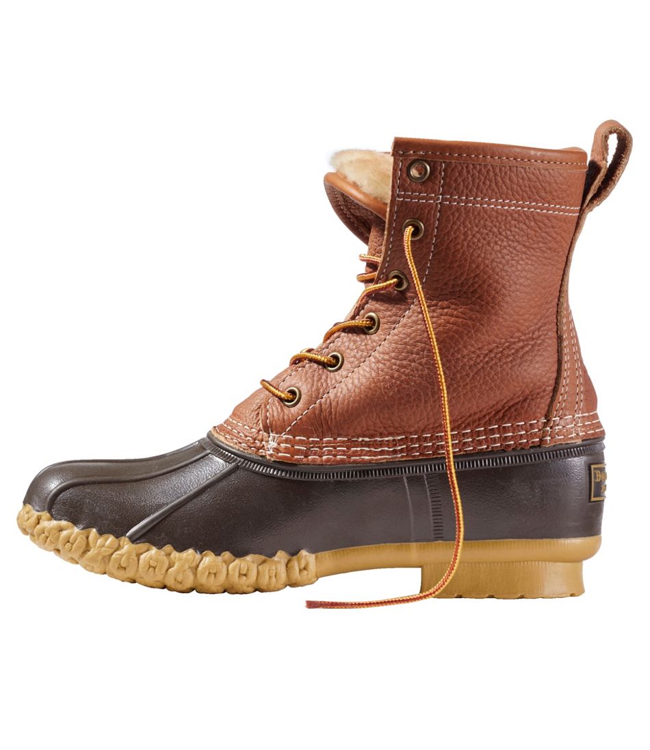 L.L.BeanWomen's Bean Boots, 8" Shearling-Lined Insulated