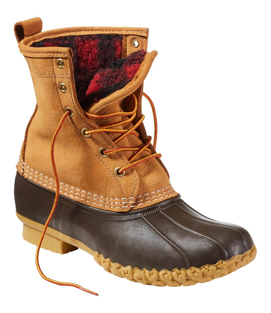 L.L.BeanWomen's Bean Boots, 8" Fleece-Lined Insulated