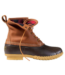 L.L.BeanMen's Bean Boots 8", Flannel-Lined Insulated