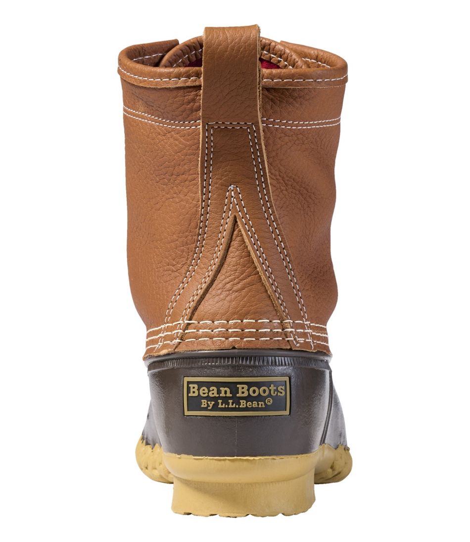 L.L.BeanMen's Bean Boots 8", Flannel-Lined Insulated