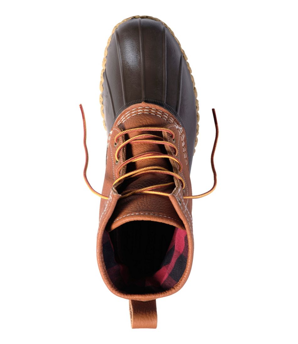 L.L.BeanMen's Bean Boots 8", Flannel-Lined Insulated