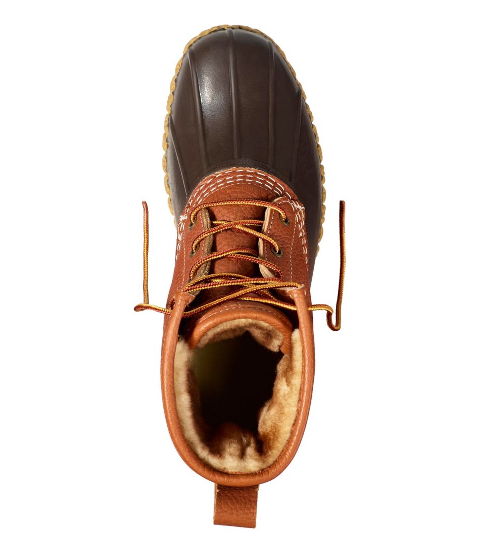 L.L.BeanMen's Bean Boots, 8" Shearling-Lined Insulated