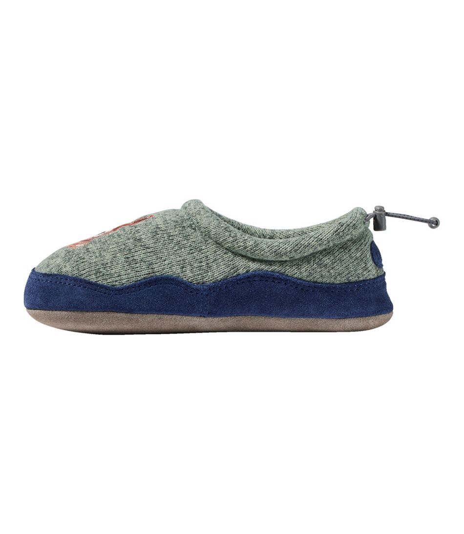 L.L.BeanKids' Sweater Fleece Slippers, Motif