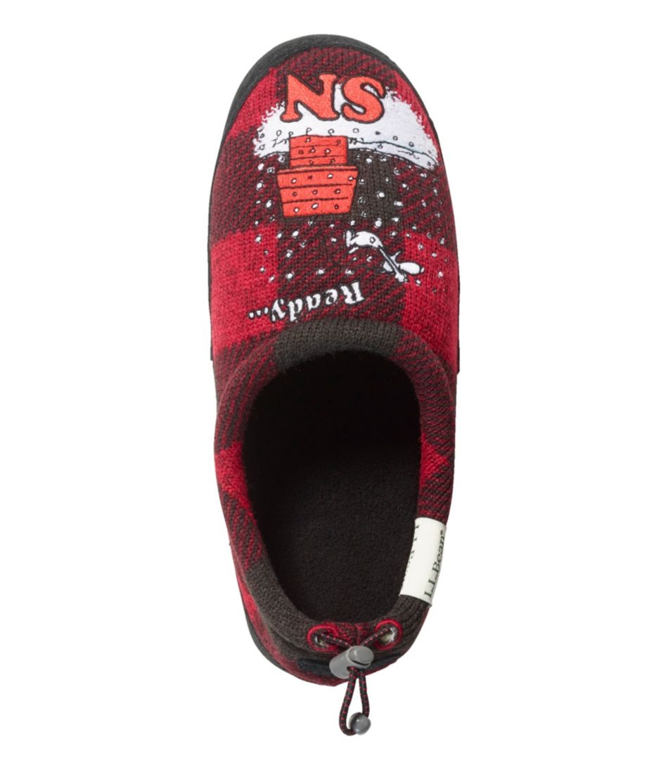 L.L.BeanKids' X Peanuts Sweater Fleece Slippers
