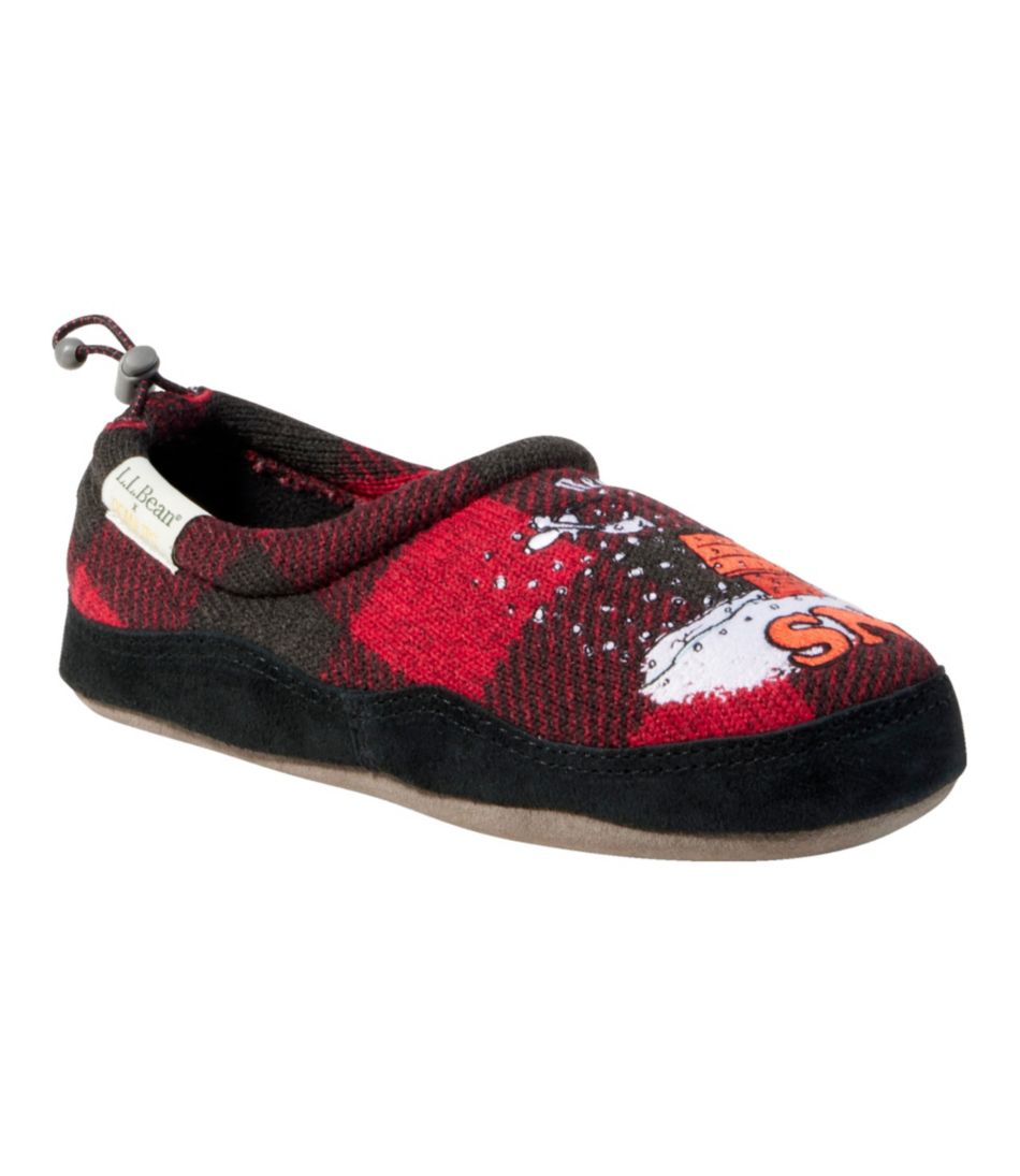 L.L.BeanKids' X Peanuts Sweater Fleece Slippers