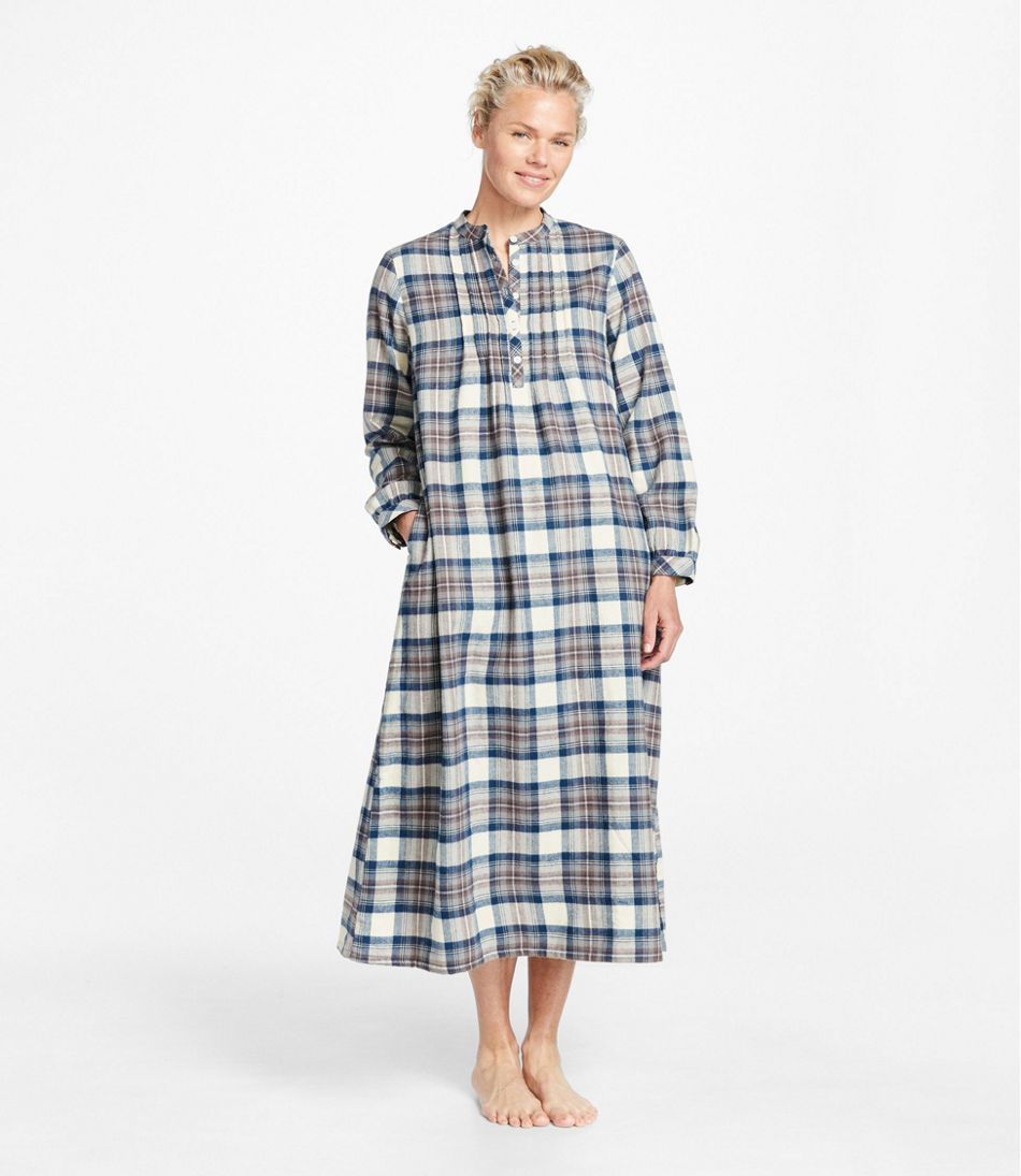 L.L.BeanWomen's Scotch Plaid Flannel Nightgown