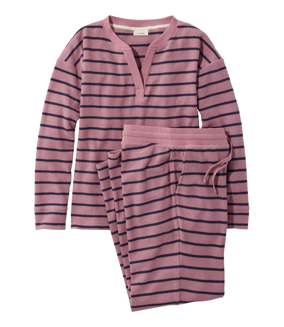 L.L.BeanWomen's Soft Waffle Sleep Set