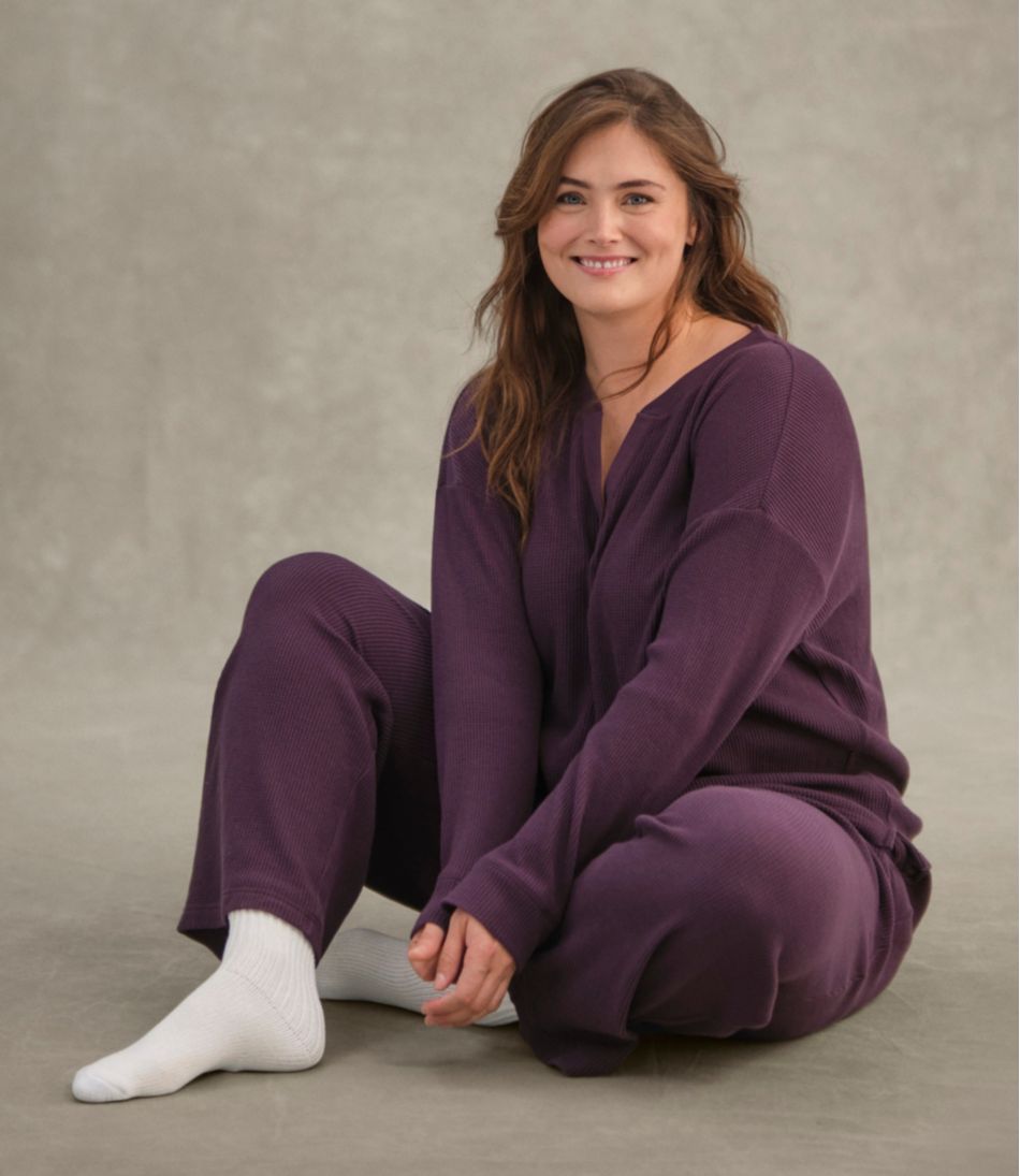 L.L.BeanWomen's Soft Waffle Sleep Set