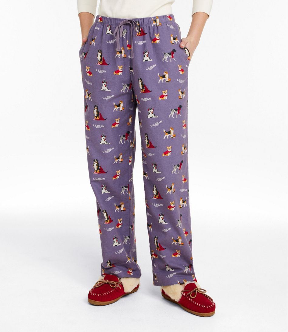 L.L.BeanWomen's Flannel Sleep Pants, Print