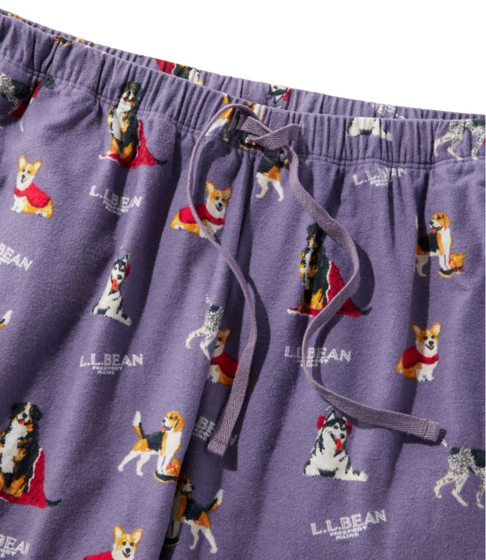 L.L.BeanWomen's Flannel Sleep Pants, Print