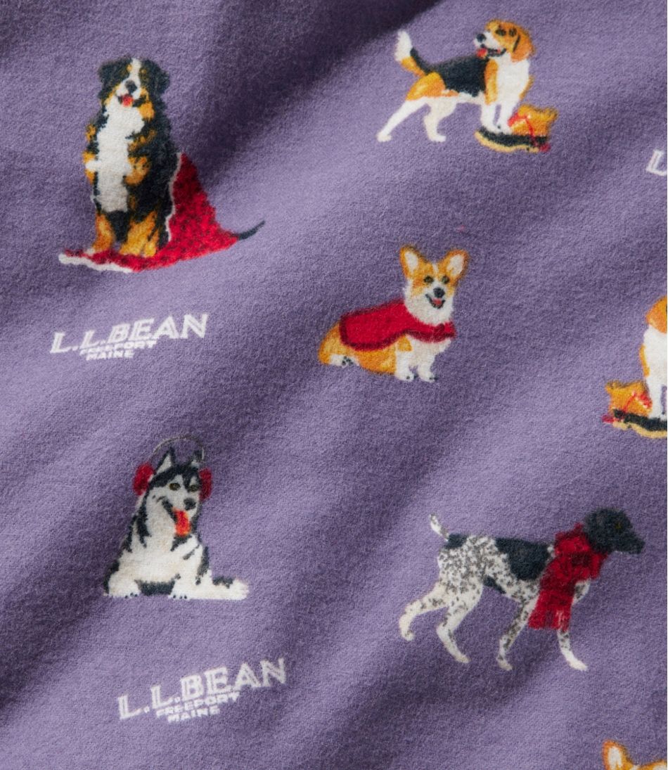 L.L.BeanWomen's Flannel Sleep Pants, Print