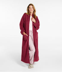 L.L.BeanWomen's Winter Fleece Robe, Zip-Front
