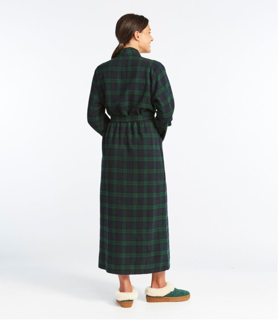 L.L.BeanWomen's Scotch Plaid Flannel Robe