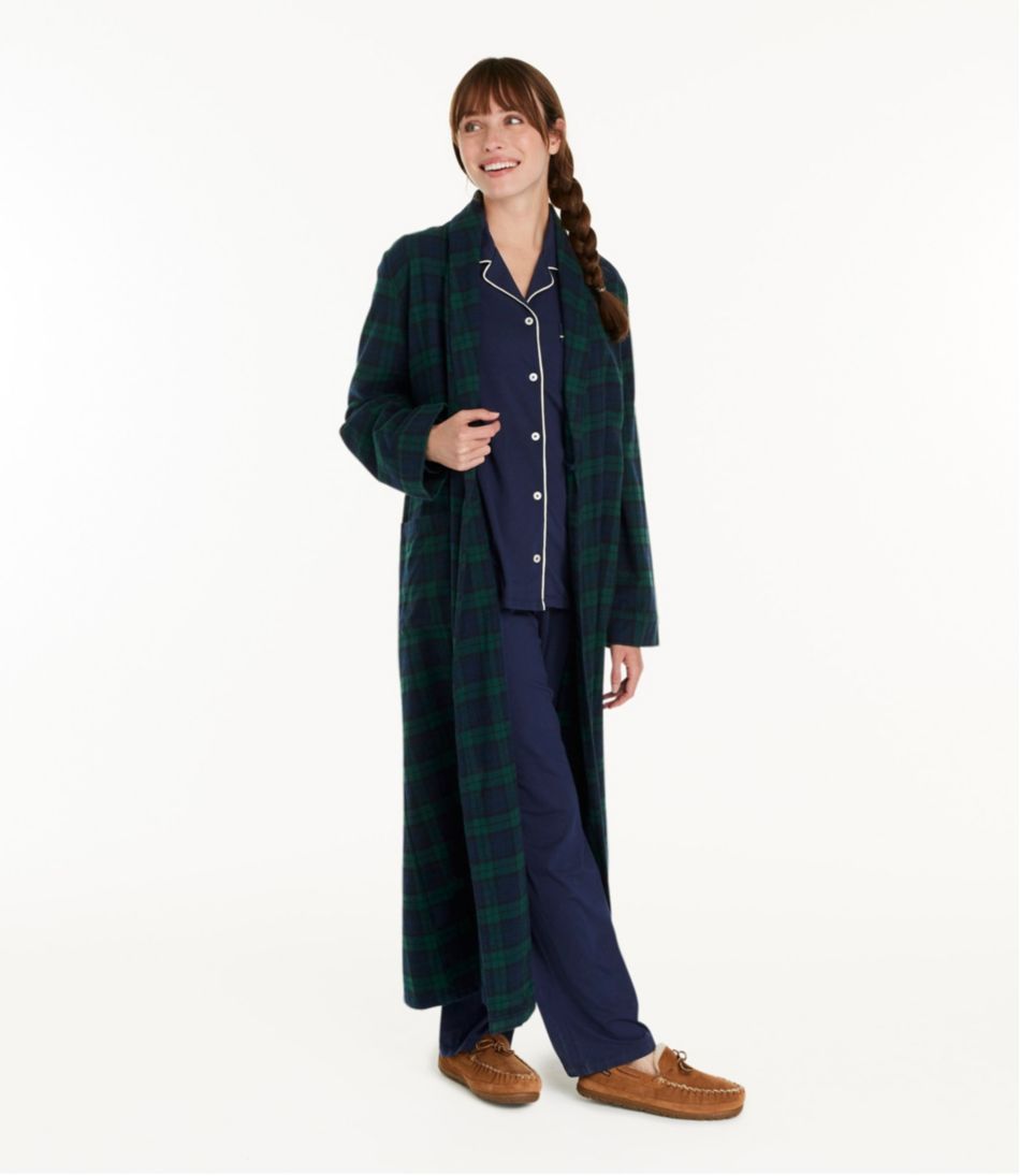 L.L.BeanWomen's Scotch Plaid Flannel Robe