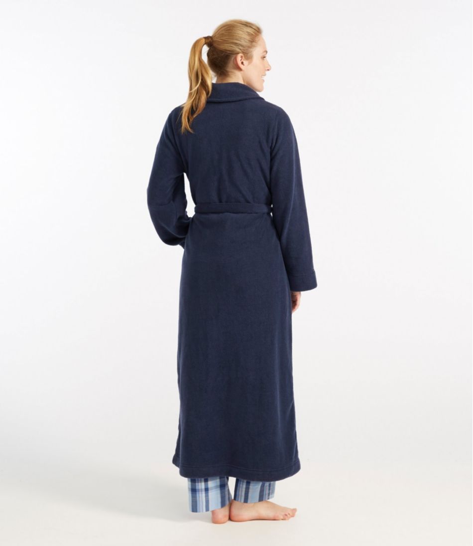 L.L.BeanWomen's Winter Fleece Robe, Wrap-Front