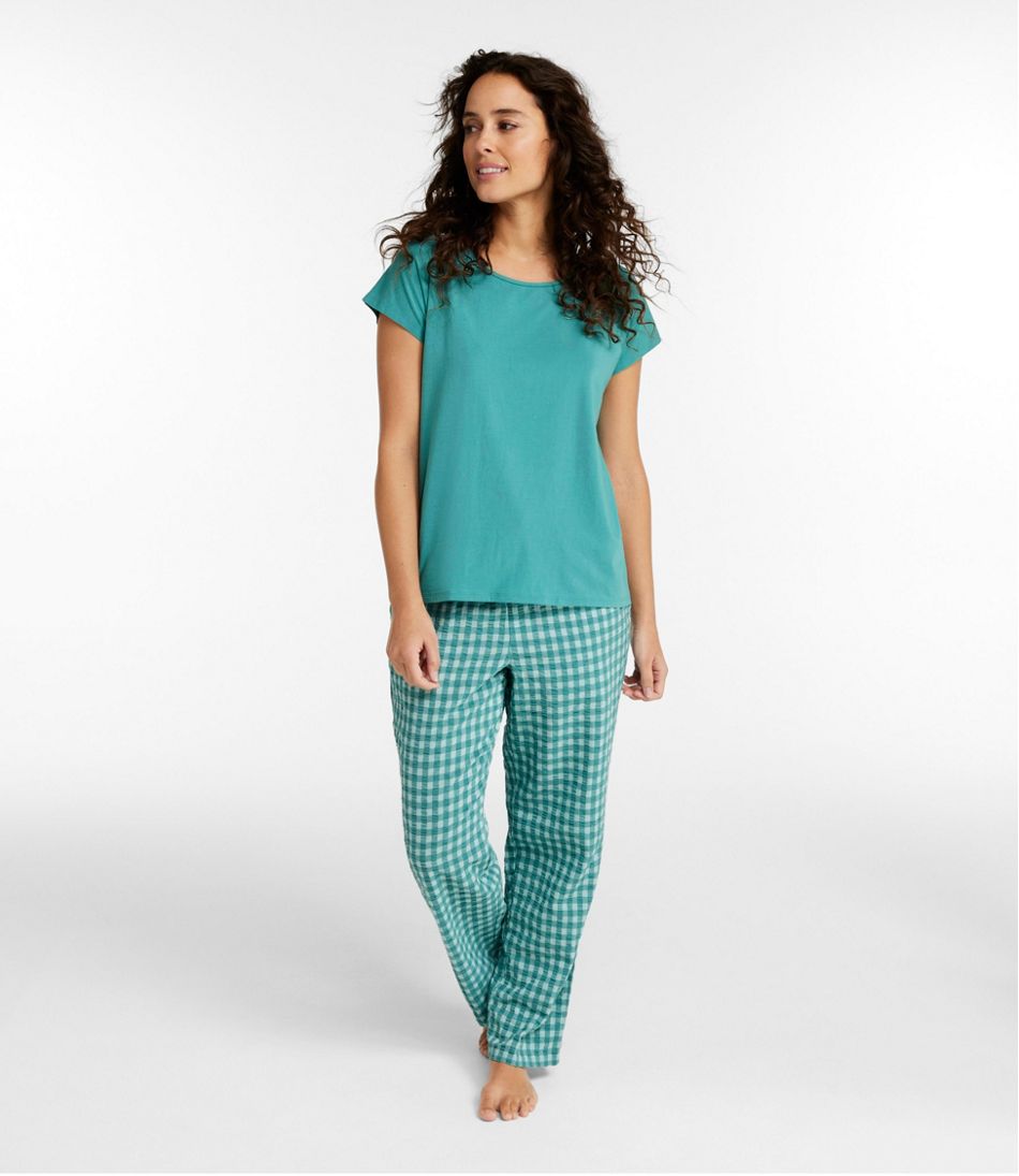 L.L.BeanWomen's Bean's Seacoast Seersucker Pajama Pant Set
