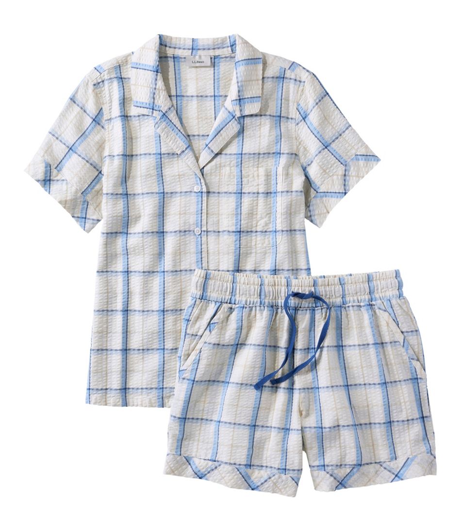 L.L.BeanWomen's Bean's Seacoast Seersucker Short Set