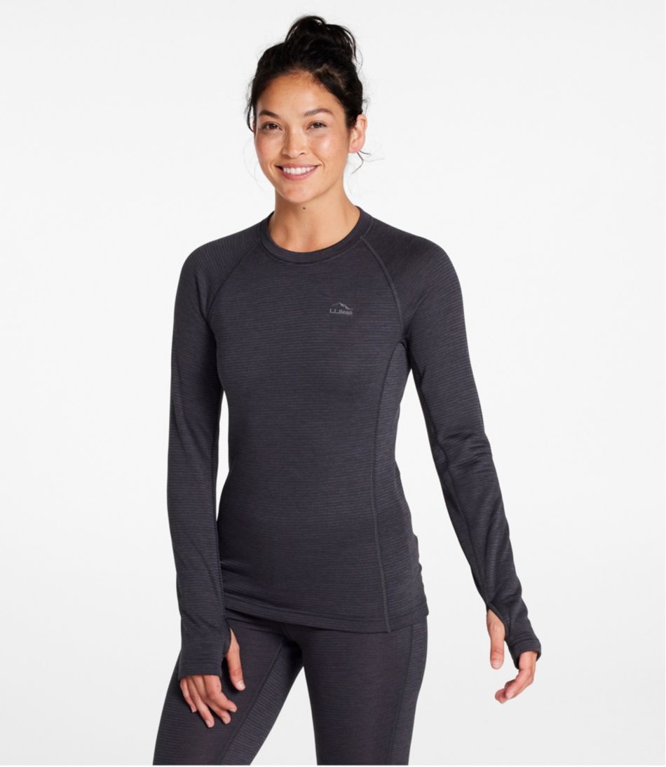 L.L.BeanWomen's Midweight Base Layer Crew Top