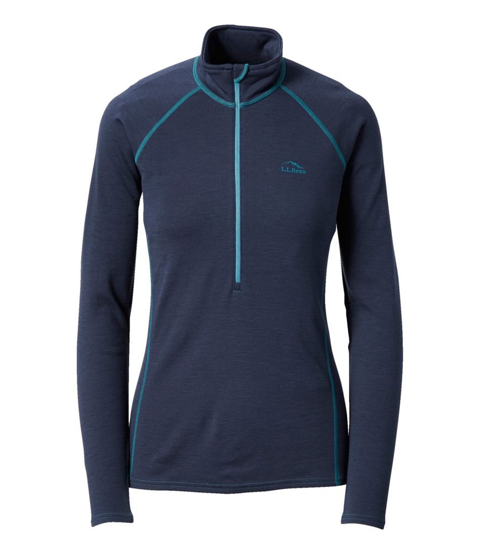 L.L.BeanWomen's Cresta Midweight 250 T-Zip Top