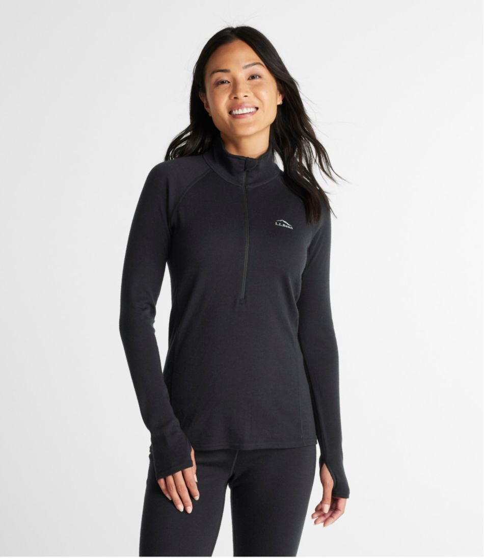 L.L.BeanWomen's Cresta Midweight 250 T-Zip Top