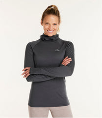L.L.BeanWomen's Cresta Wool Ultralight 150 Base Layer, Hoodie