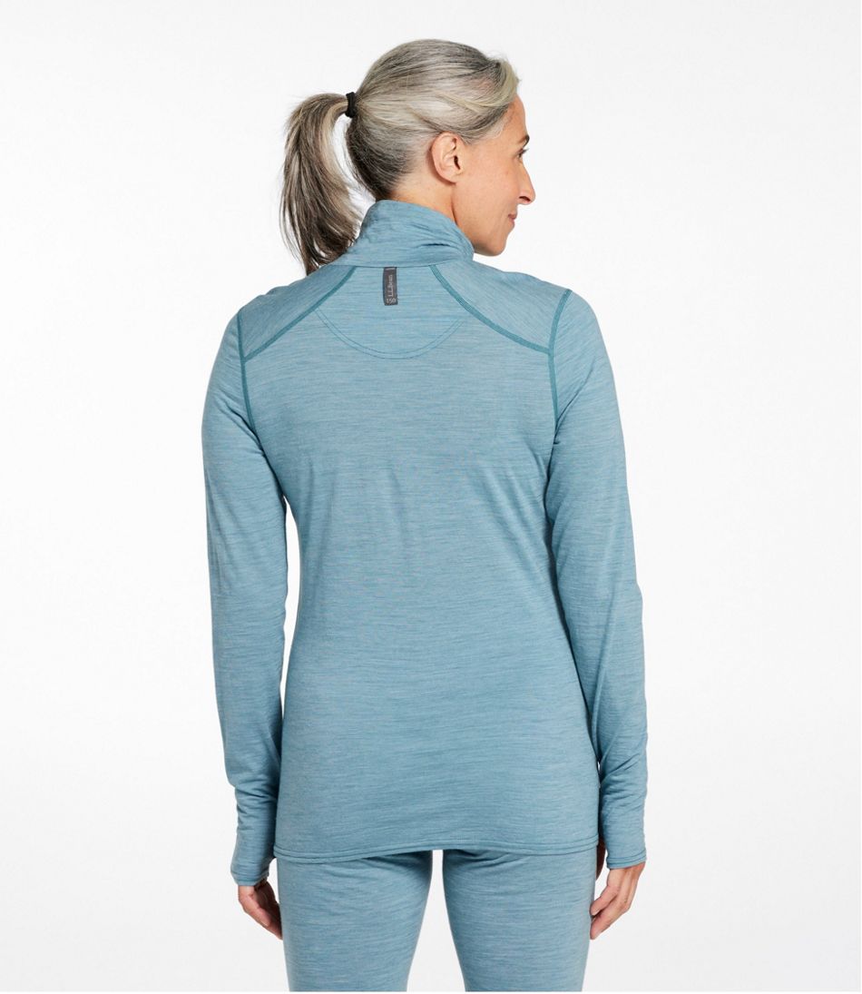 L.L.BeanWomen's Cresta Ultralight 150 Turtleneck, Stripe