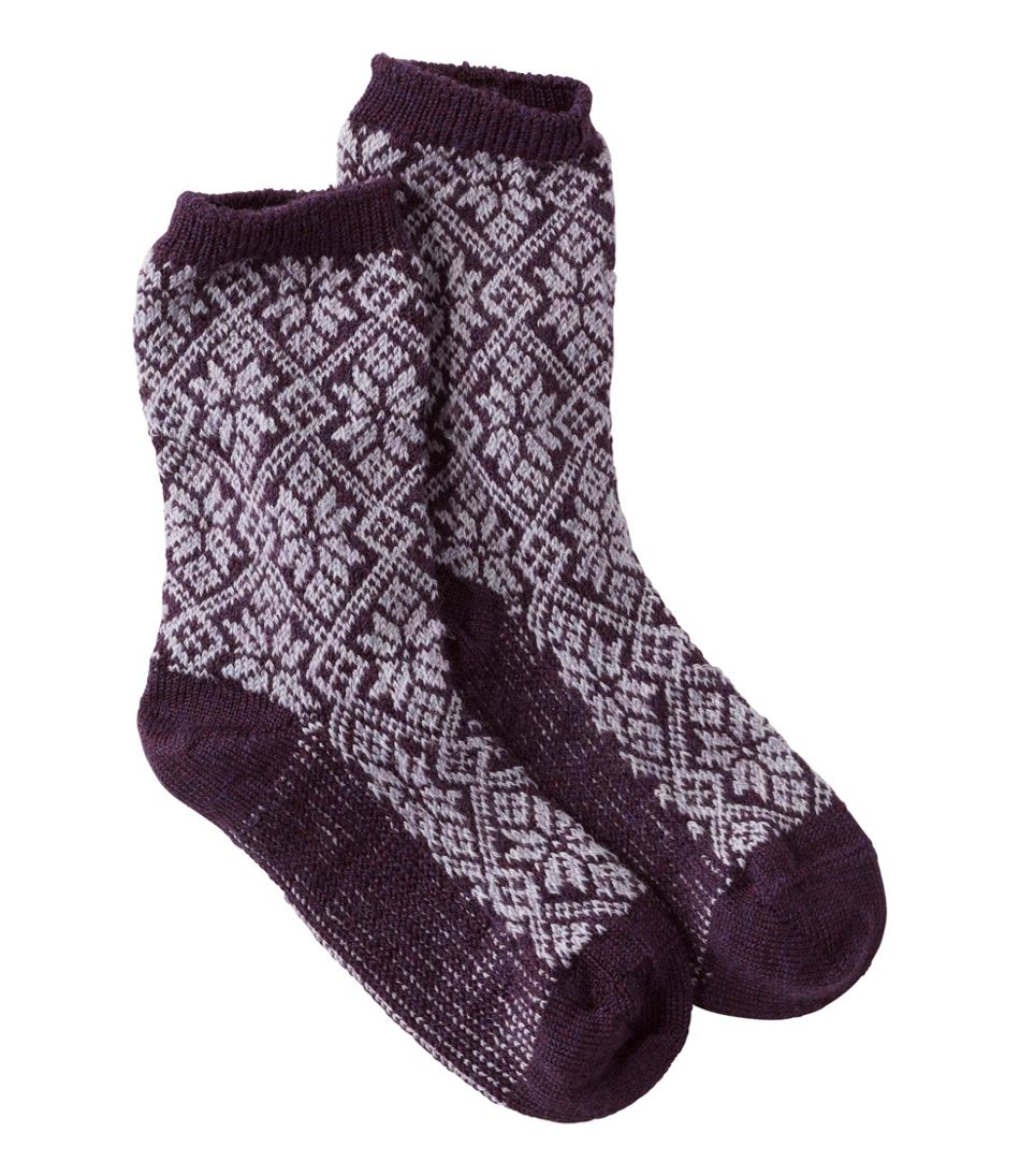 L.L.BeanAdults' Smartwool Everyday Traditional Snowflake Crew Socks