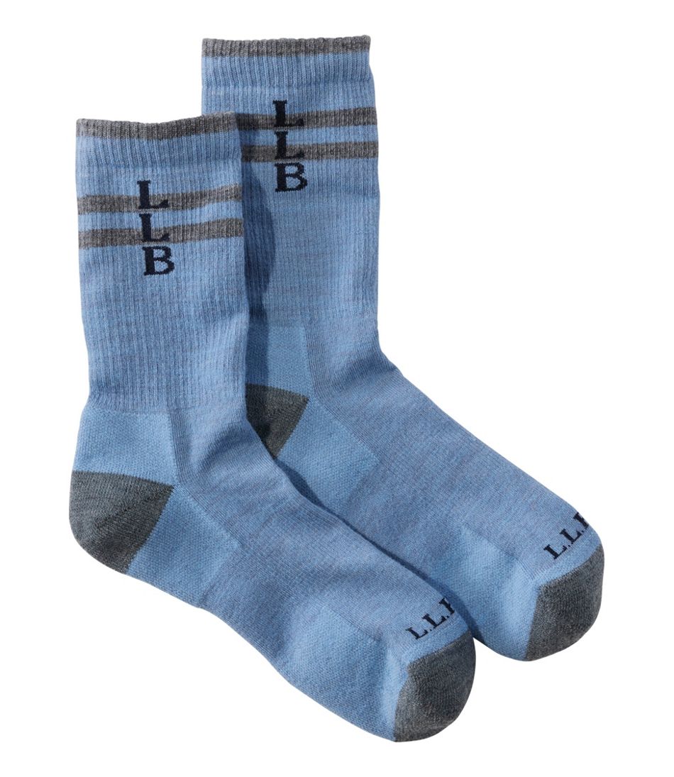L.L.BeanAdults' Katahdin Hiker Socks, Stripe