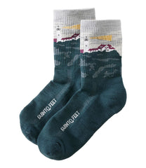 L.L.BeanAdults' Farm to Feet Portland Headlight Lighthouse Light Cushion 3/4 Crew Socks
