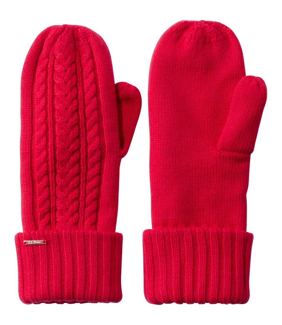 L.L.BeanWomen's Heritage Cable Mittens