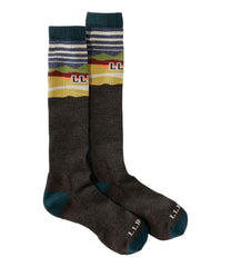 L.L.BeanAdults' Katahdin Over the Calf Hiker Socks, Mountain