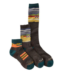 L.L.BeanAdults' Katahdin Over the Calf Hiker Socks, Mountain