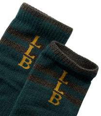 L.L.BeanAdults' Katahdin Over the Calf Hiker Socks, Mountain Stripe