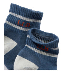 L.L.BeanAdults' Katahdin Hiker Socks, 1/4 Crew Stripe