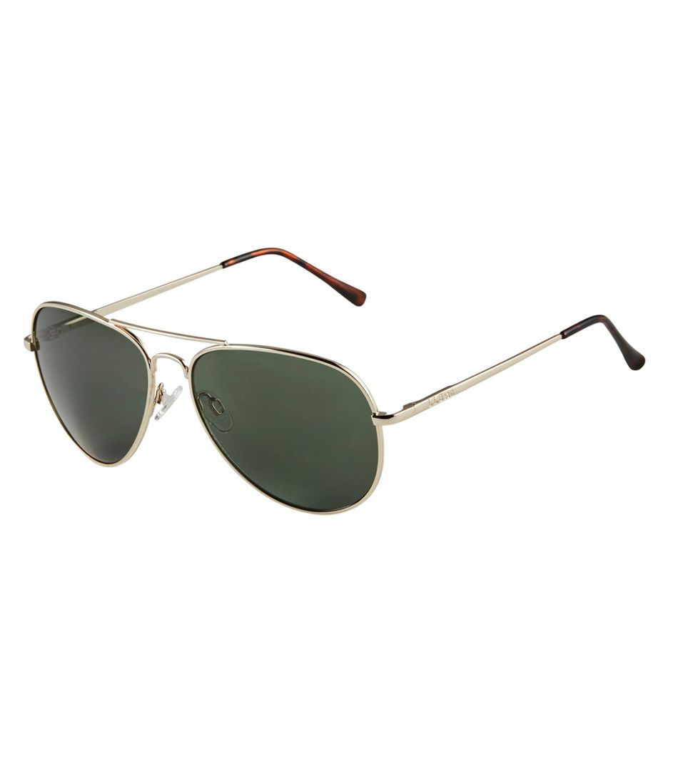 L.L.BeanAdults' Classic Aviator Polarized Sunglasses