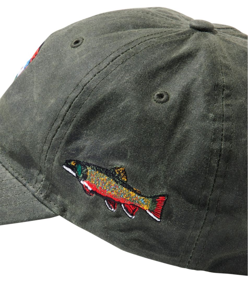L.L.BeanAdults' MIF&W Waxcloth Hat, Brook Trout