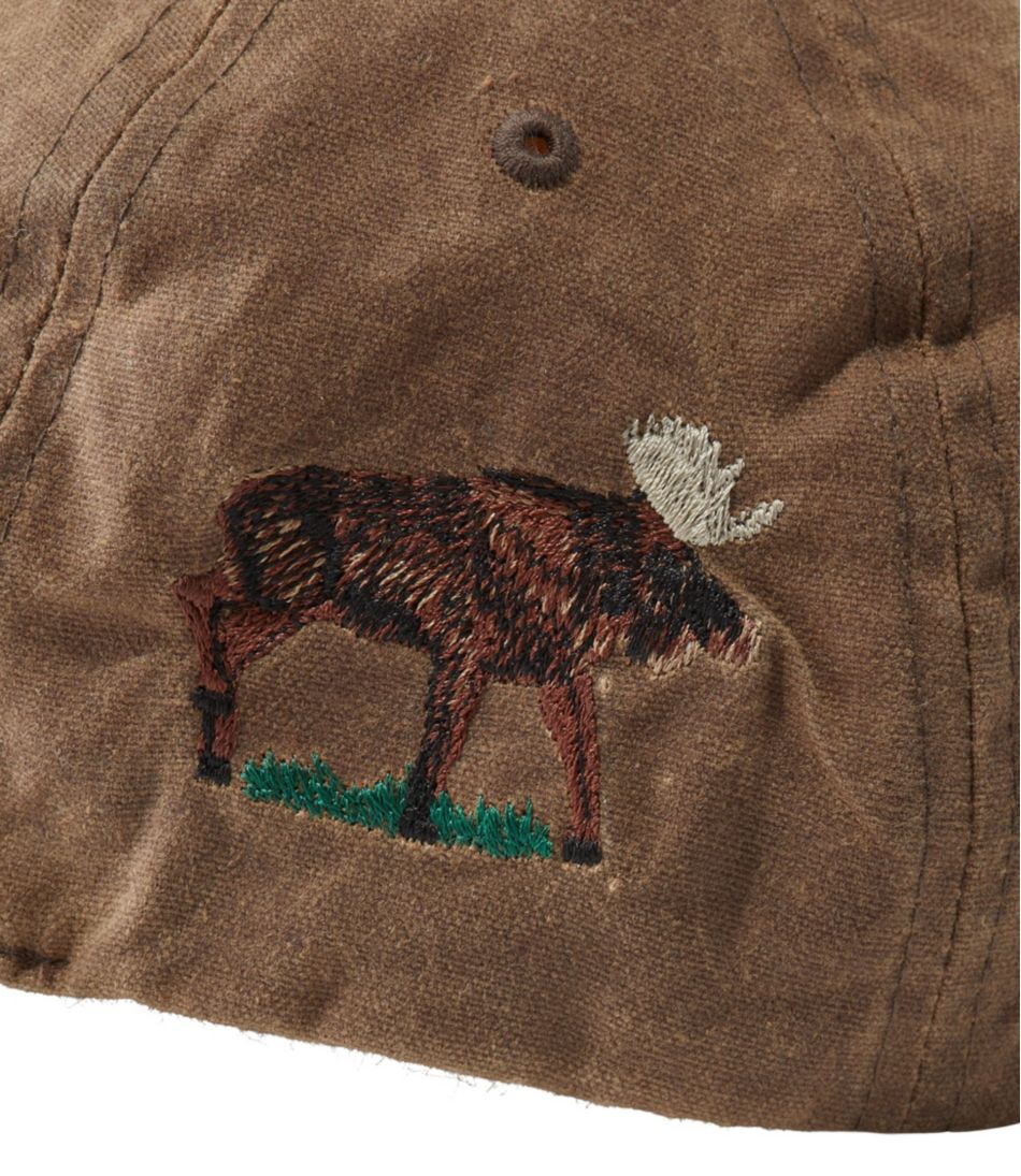 L.L.BeanAdults' MIF&W Waxcloth Hat, Moose