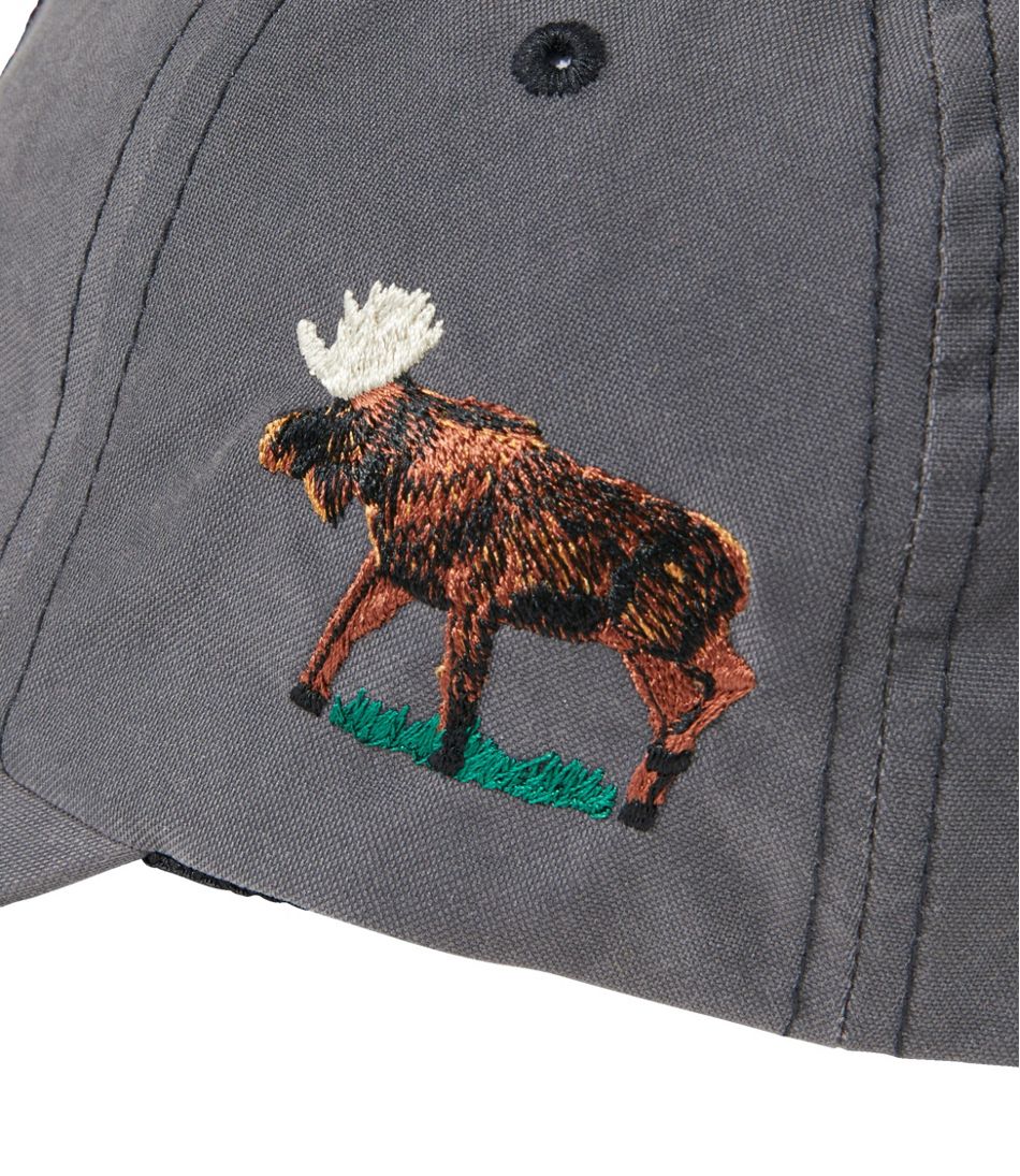 L.L.BeanAdults' Maine Inland Fisheries and Wildlife Baseball Cap, Moose