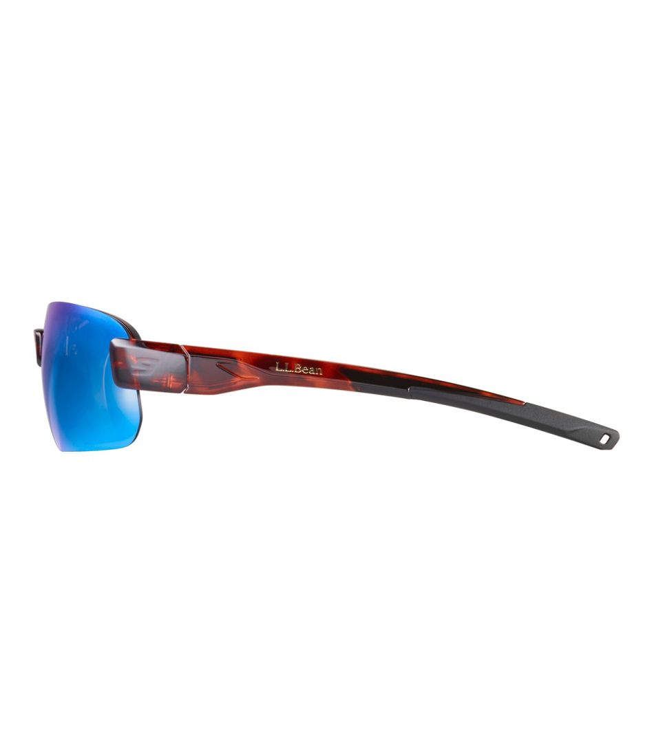 L.L.BeanAdults' Polarized Performance BiFocal Rimless Mirror Sunglasses