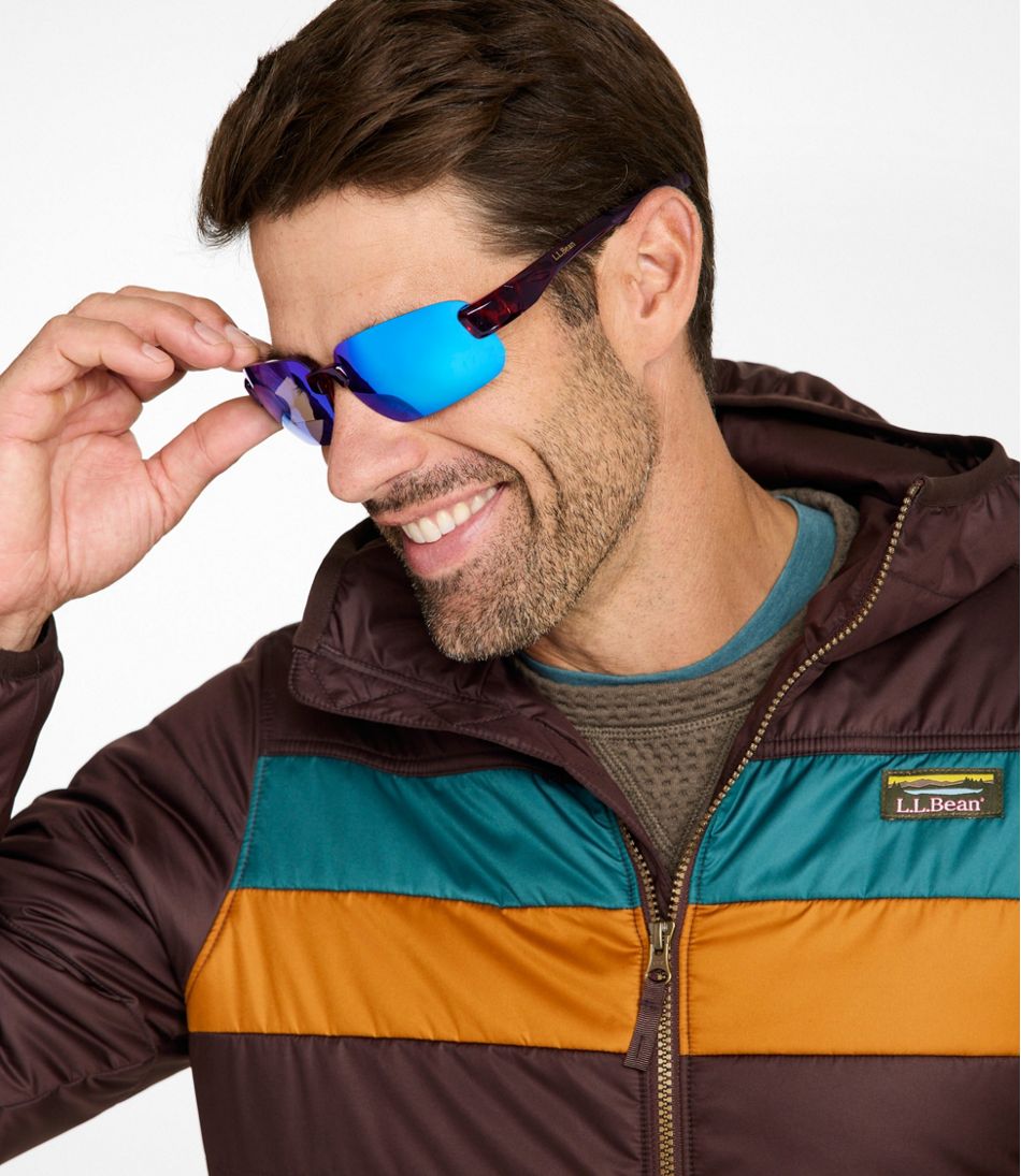 L.L.BeanAdults' Polarized Performance BiFocal Rimless Mirror Sunglasses