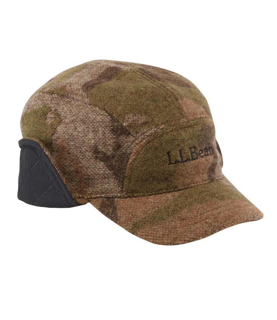 L.L.BeanAdults' Maine Guide Wool Cap with PrimaLoft, Camouflage