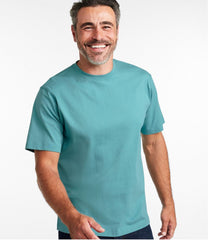L.L.BeanMen's Carefree Unshrinkable Tee, Traditional Fit Short-Sleeve