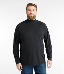 L.L.BeanMen's Carefree Unshrinkable Mockneck Shirt