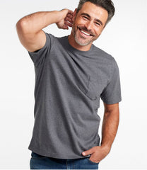 L.L.BeanMen's Carefree Unshrinkable Tee with Pocket, Traditional Fit