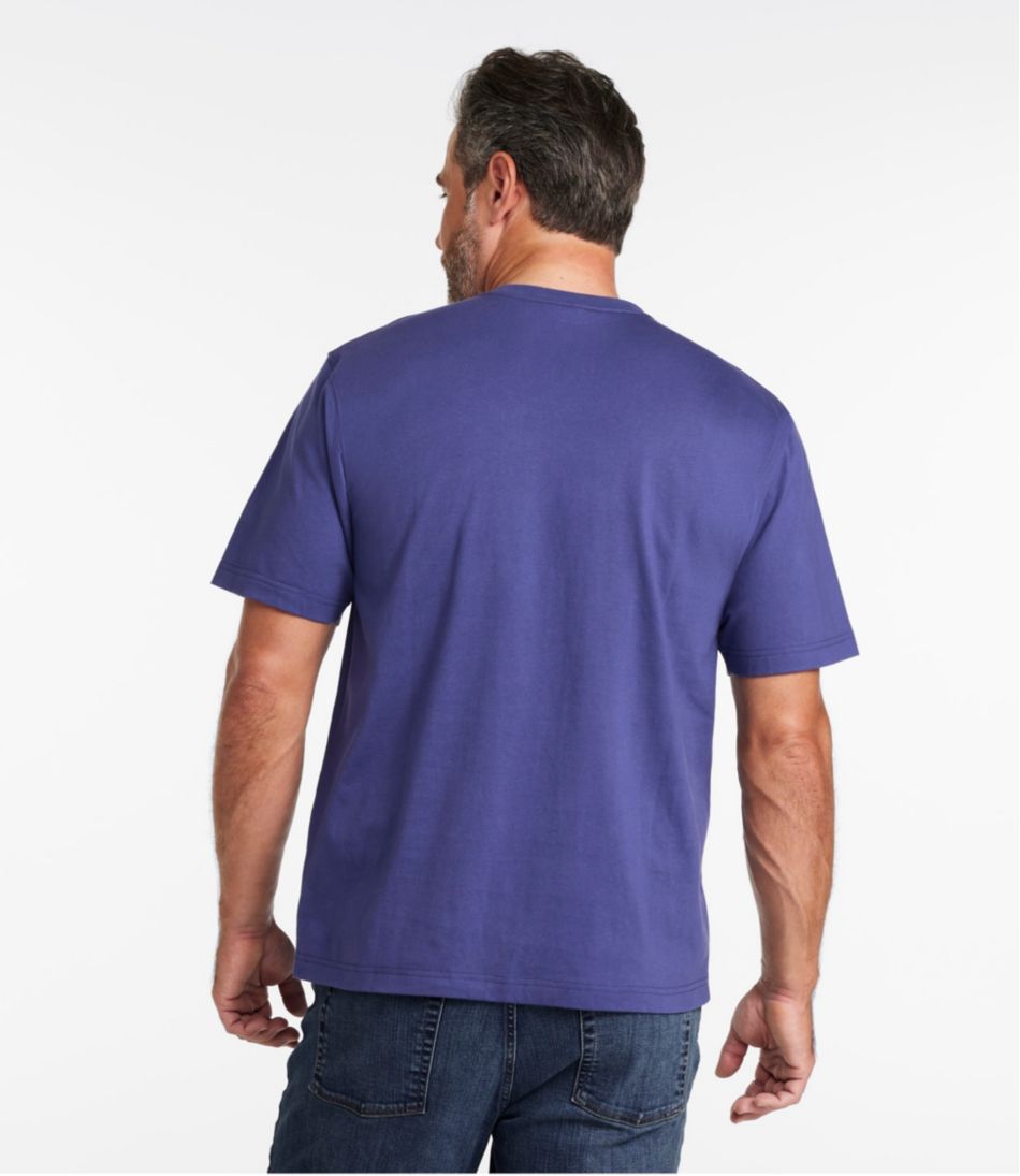 L.L.BeanMen's Carefree Unshrinkable Tee with Pocket, Traditional Fit