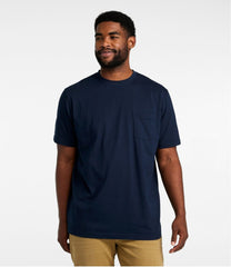 L.L.BeanMen's Carefree Unshrinkable Tee with Pocket, Traditional Fit
