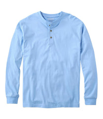 L.L.BeanMen's Carefree Unshrinkable Tee, Traditional Fit, Long-Sleeve Henley